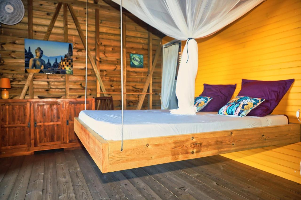 Ti Kaz Anoli Vue Epoustouflante Sur La Baie Villa Terre-de-Bas Luaran gambar